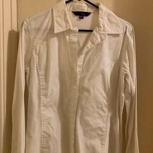 White Button-Up Shirt